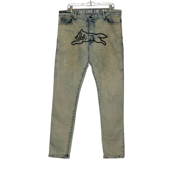 Billionaire Boys Club Ice Cream running dog straight leg jeans size 38 - Picture 1 of 16